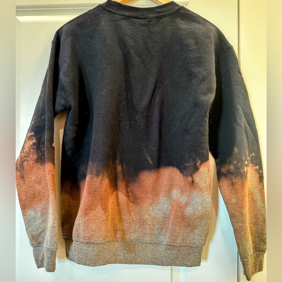 OOAK Hand Painted Frida Kahlo Sweatshirt Tie Dye Small - Picture 6 of 6